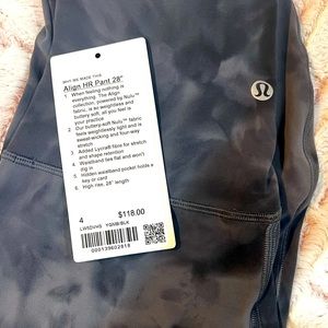 Lululemon Tye-Dye Leggings